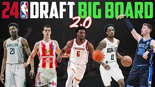 2024 NBA Draft Big Board 2.0! | Risers & Fallers