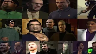 All antagonist death in the gta series evolution.