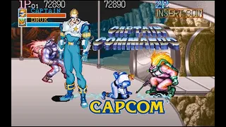 [CPS1]Captain Commando Arcade-Captain Mars Carlisle Hardest No Death Playthrough