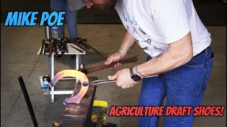 Mike Poe Building Agriculture Hind Draft Horseshoes With Me