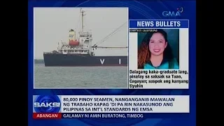 Saksi: 80,000 Pinoy seamen, nanganganib mawalan ng trabaho