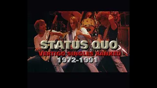 Status Quo Vertigo singles ranked 1972 -1991 #VinylCommunity