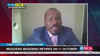 Chief Justice, Mogoeng Mogoeng retires on 11 October