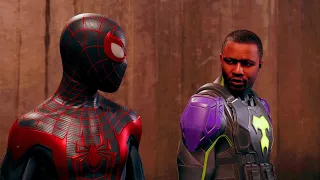 Spider Man : Miles & Prowler fights together : Marvel's Spider-Man: Miles Morales