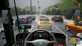 The Bus - Rain Gameplay (PC UHD) [4K60FPS]