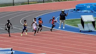 International Youth Track & Field Championship 100m Semi Finals 8U