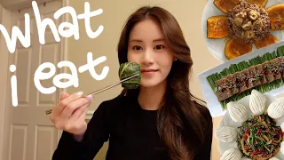 what i eat in a korean household (healthy homemade meals)