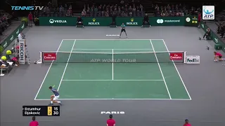 Hot Shot: Djokovic's Backhand Masterclass In Paris 2018