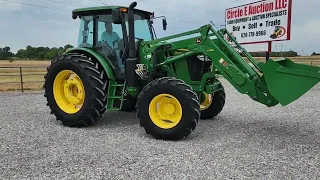 2021 JOHN DEERE 6135E For Sale