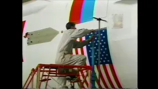 ISS Flight 1A:R - Proton for Zarya w U.S. flag (ambient sound) - 1997