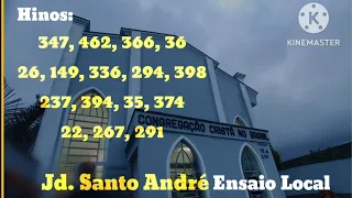 🎼🔥Ensaio Local Jd. Santo André 25/02/2024🎻Ensaio cheio 👀