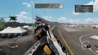 NASCAR Heat 5 Big Red Flag crash