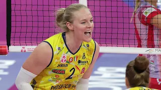 Plummer THE HAMMER, Top Scorer in Semifinal Novara Conegliano | Lega Volley Femminile 2022/23