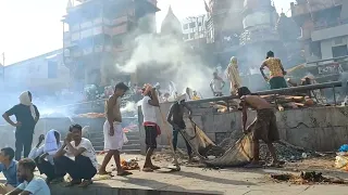 Banaras ganga ghat । real video । ganga all ghat up ।