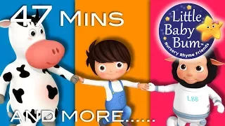 Skip To My Lou | Plus Lots More Nursery Rhymes | 47 Minutes Compilation from Little Baby Bum