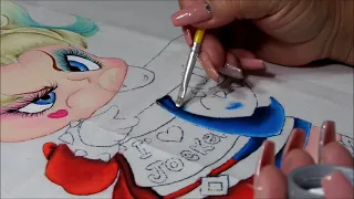 Harley Quinn 03   Pintura en Tela   Letty Martínez