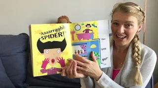 Story time with Mrs Aylward  Aaaarrgghh Spider! By Lydia Monks
