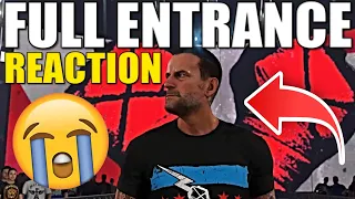 WWE 2k24 CM Punk [Full Entrance] REACTION | DLC ECW Pack gameplay