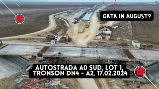 Autostrada A0 Sud, Lot 1, Tronson DN4 - A2 | Alsim Alarko | 17.02.2024 | Building a Country 🇷🇴