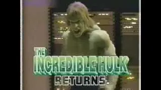 INCREDIBLE HULK RETURNS SCIFI CHANNEL PROMO