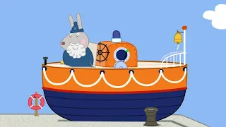 Peppa Pig Rides On The Lifeboat 🐷 🛟 Adventures With Peppa