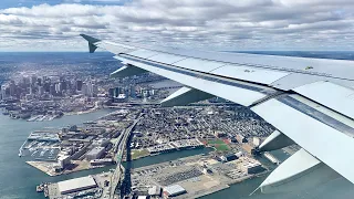 Beautiful Takeoff From Boston Logan — Airbus A320-232 — JetBlue Airways – BOS-BZN