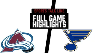 Avalanche Vs Blues HIGHLIGHTS Game 3 | NHL Playoffs May 21