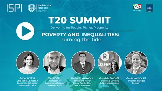 T20 Summit 2021 - Panel Poverty and Inequalities