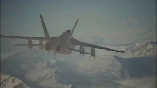 Let's Play Ace Combat 7 Skies Unknown-Flying Around In The Mountains