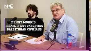 Benny Morris claims Israel is not targeting Palestinian civilians