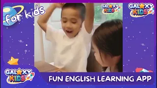 Learn English for Kids | Fun Learning App  | Simple English Conversation for Kids | Galaxy Kids