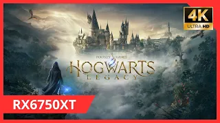 Hogwarts Legacy | Game mais pesado até agora na #rx6750xt e #ryzen5600