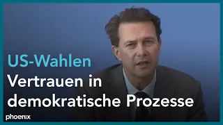 Pressekonferenz der Bundesregierung zu aktuellen Themen am 04.11.20