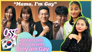 Koreans Tell Their Parents They Are Gay | 𝙊𝙎𝙎𝘾 | Indian Reaction | ManyySarangh