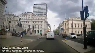 electric scooter near miss