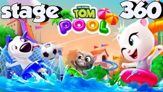 Talking Tom Pool Stage 351-360 Gameplay