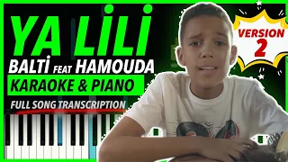 How to play YA LILI on the Piano (KARAOKE)