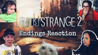 Life is Strange 2 finale reaction compilation