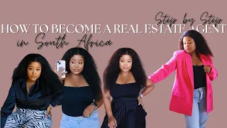 HOW TO BECOME A REAL ESTATE AGENT IN SOUTH AFRICA || STEP BY STEP GUIDE WITH JOB LINKS