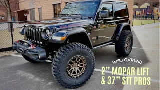 2 door JEEP JL on 37 inch tires