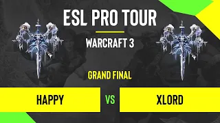 WC3 - Happy vs. XlorD - DreamHack Warcraft 3 Open: Fall 2020 - Grand Final - EU