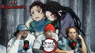 CRAZY WAY TO START THE SHOW! | Demon Slayer 1x1 "Cruelty" Group Reaction!