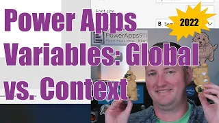 Power Apps Variables: Global vs. Context and what you need to know