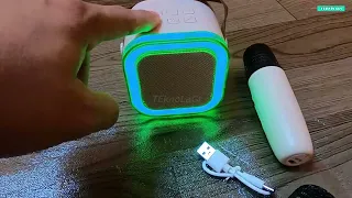 Unboxing K12 wireless karaoke speaker wireless portable | speaker karaoke mini | TEknoLaGI