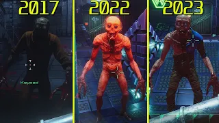 System Shock Remake 2017 vs 2022 vs 2023 Demos Graphics Comparison