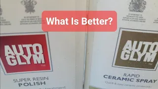 What Is Better? Autoglym Super Resin Polish Or Autoglym Rapid Ceramic Spray, Let's Find Out