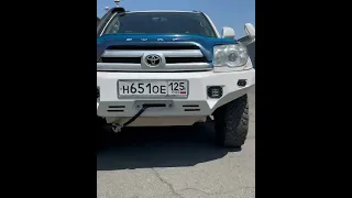 Алюминиевый бампер Hilux Surf 215