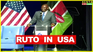 Ruto impresses American Students at Spelman College Atlanta US with Brilliant Speech