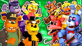 [SFM FNaF] Rockstar vs Anime Animatronics