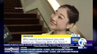 Mirai Nagasu Olympic Performance "Dancing With the Stars Audition"